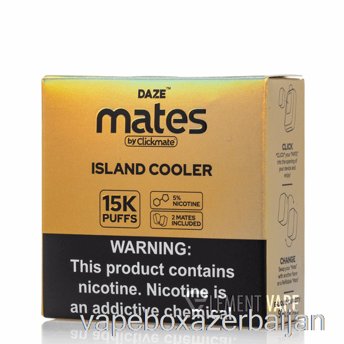 Vape Baku 7 Daze Mate Pods Island Cooler